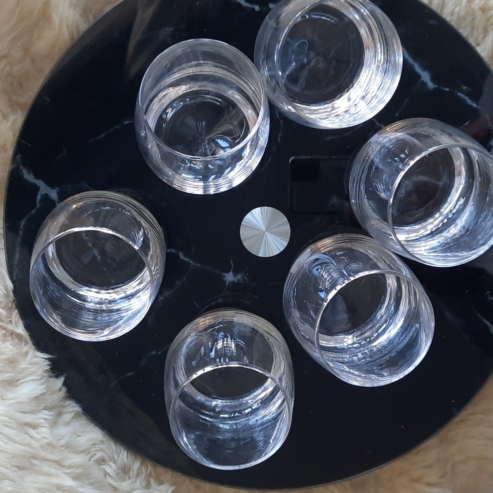 Set of 6 Sagaform Rocking Whiskey/Bourbon Tumblers - Picture 7 of 7
